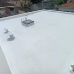 Resultado en una cubierta plana