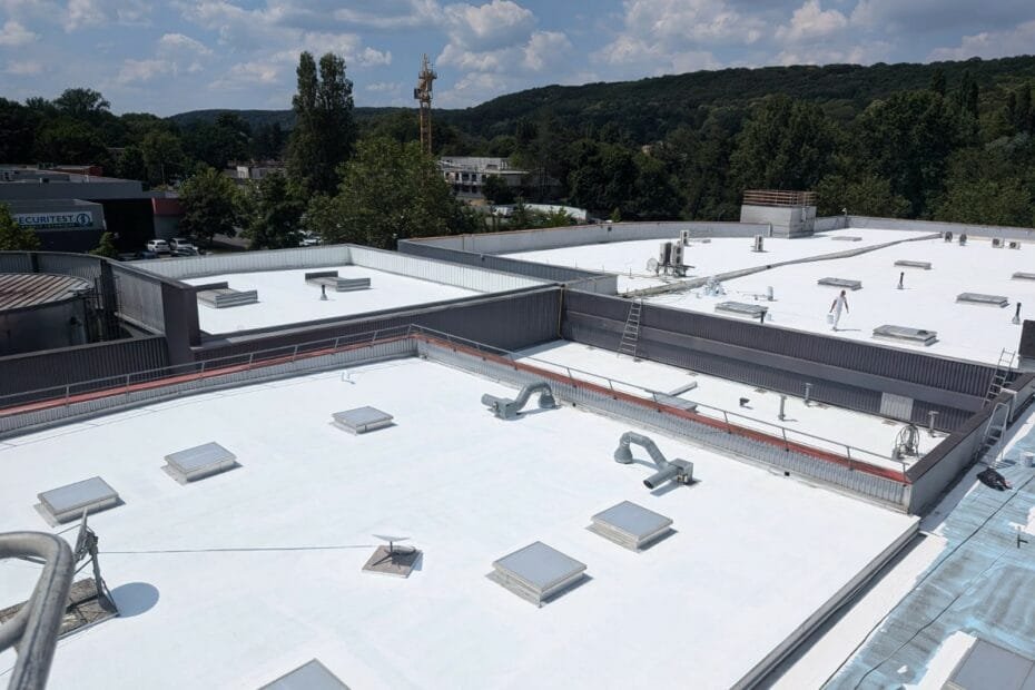 Hélios cool roof grande distribution