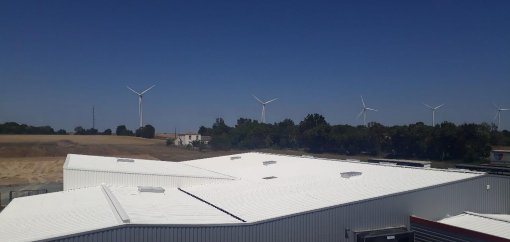 Peinture réfléchissante