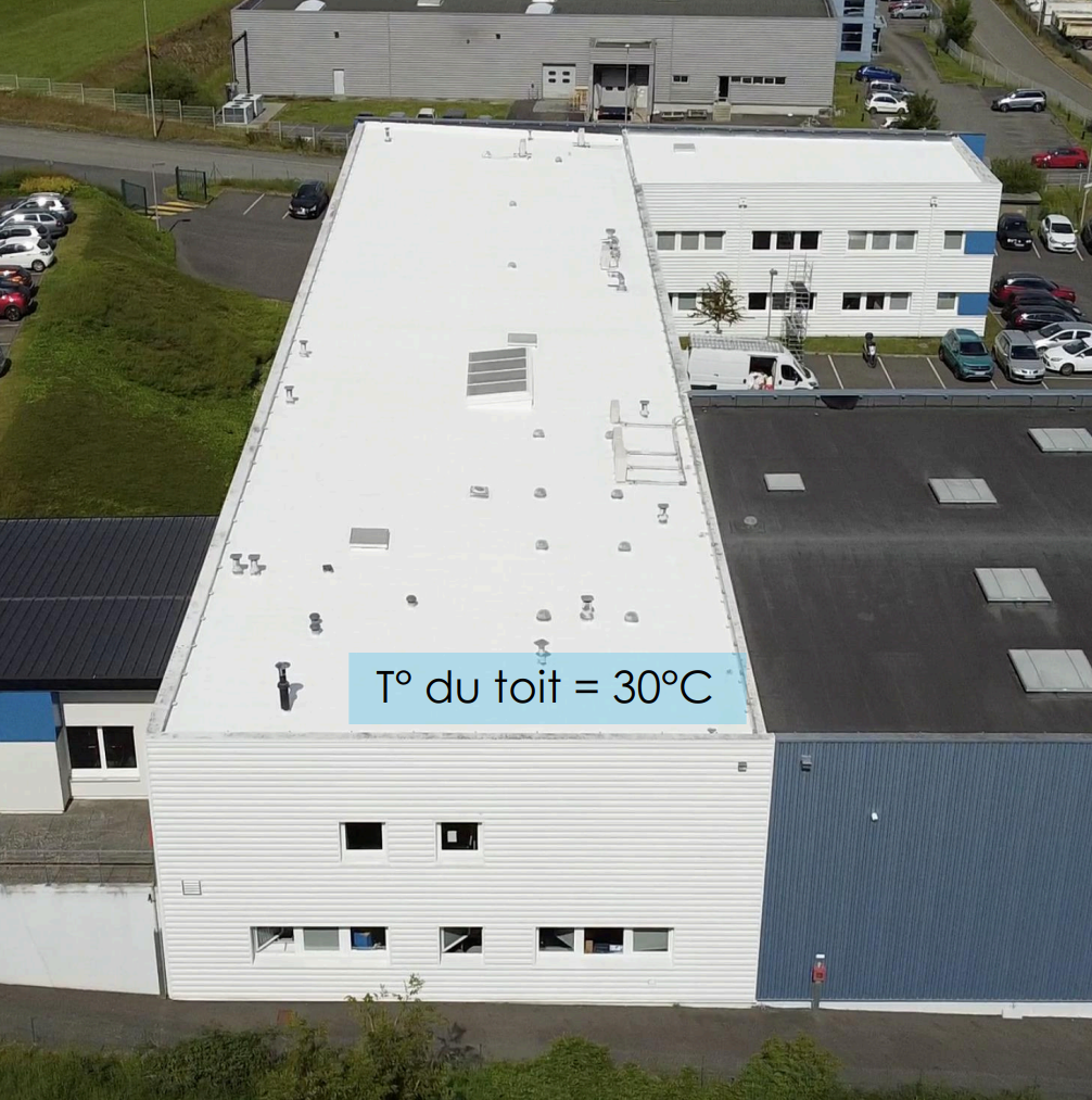 CoolRoof et décret tertiaire Hélios