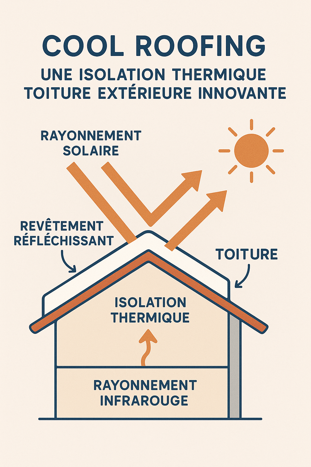 Peinture réfléchissante pour l’isolation thermique